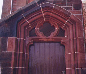 Doorway rebuilt