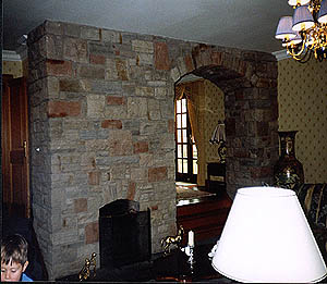 Internal feature fireplace